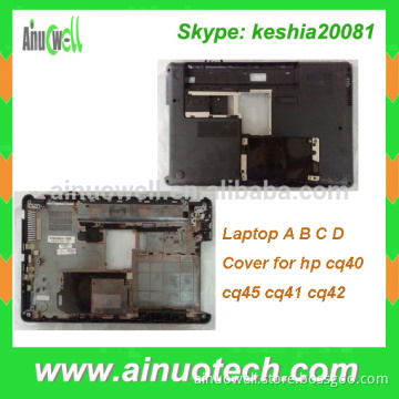 Replacement laptop D cover for HP cq40 cq45 cq41 cq42 cq32 laptop bottom shell basic case A/B/C/D cover/ hinge/keyboard/fan/lcd
